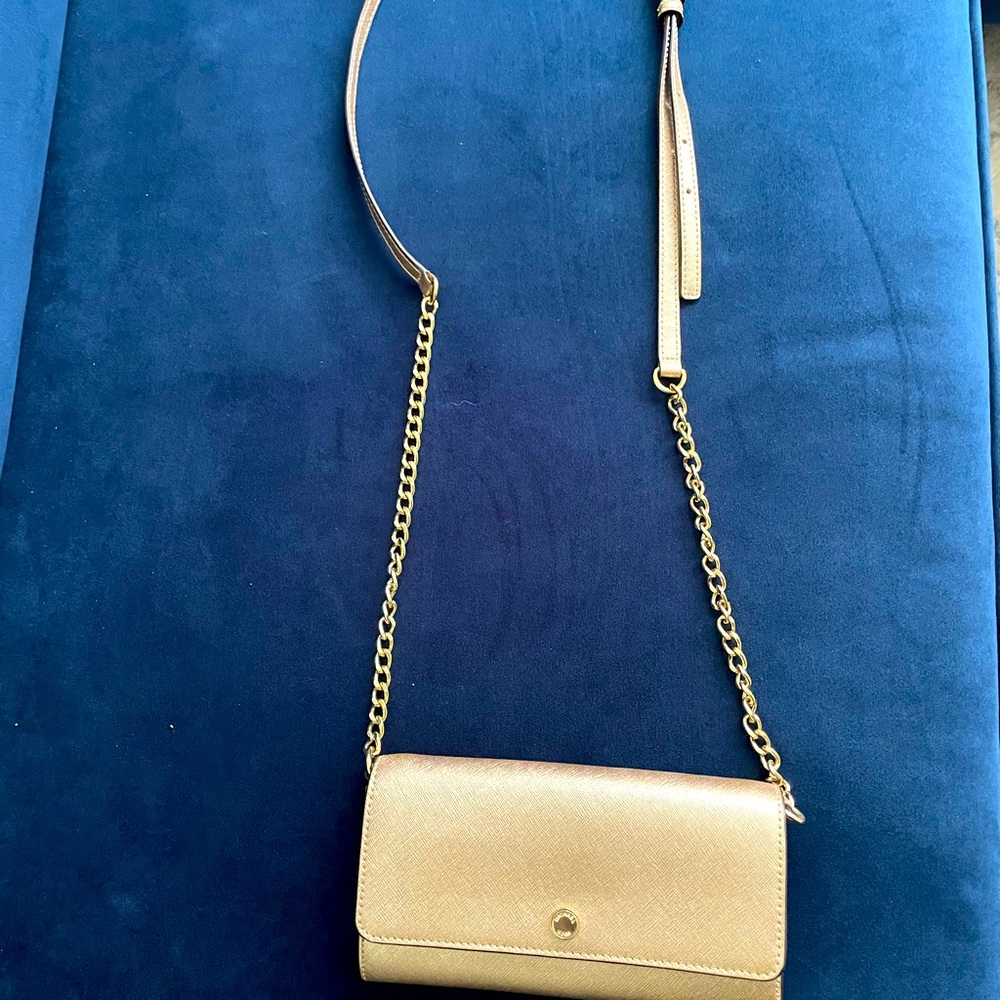 Metallic Gold Michael Kors Crossbody